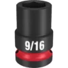Milwaukee 49-66-6203 SHOCKWAVE Impact Duty 1/2 Drive 9/16 Standard 6 Point Socket -GREATLAKESPOWERTOOLS Sales 49 66 6203 11713.1648052132