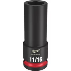 Milwaukee 49-66-6225 SHOCKWAVE Impact Duty 1/2 Drive 11/16 Deep 6 Point Socket
