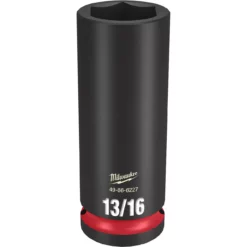 Milwaukee 49-66-6227 SHOCKWAVE Impact Duty 1/2 Drive 13/16 Deep 6 Point Socket