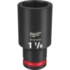 Milwaukee 49-66-6232 SHOCKWAVE Impact Duty 1/2 Drive 1-1/8 Deep 6 Point Socket 2 Milwaukee 49-66-6232 SHOCKWAVE Impact Duty 1/2 Drive 1-1/8 Deep 6 Point Socket -GREATLAKESPOWERTOOLS Sales 49 66 6232 84302.1648489021