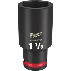 Milwaukee 49-66-6232 SHOCKWAVE Impact Duty 1/2 Drive 1-1/8 Deep 6 Point Socket