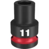 Milwaukee 49-66-6243 SHOCKWAVE Impact Duty 1/2 Drive 11MM Standard 6 Point Socket 2 Milwaukee 49-66-6243 SHOCKWAVE Impact Duty 1/2 Drive 11MM Standard 6 Point Socket -GREATLAKESPOWERTOOLS Sales 49 66 6243 69828.1648495271