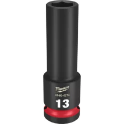 Milwaukee 49-66-6274 SHOCKWAVE Impact Duty 1/2 Drive 13MM Deep 6 Point Socket