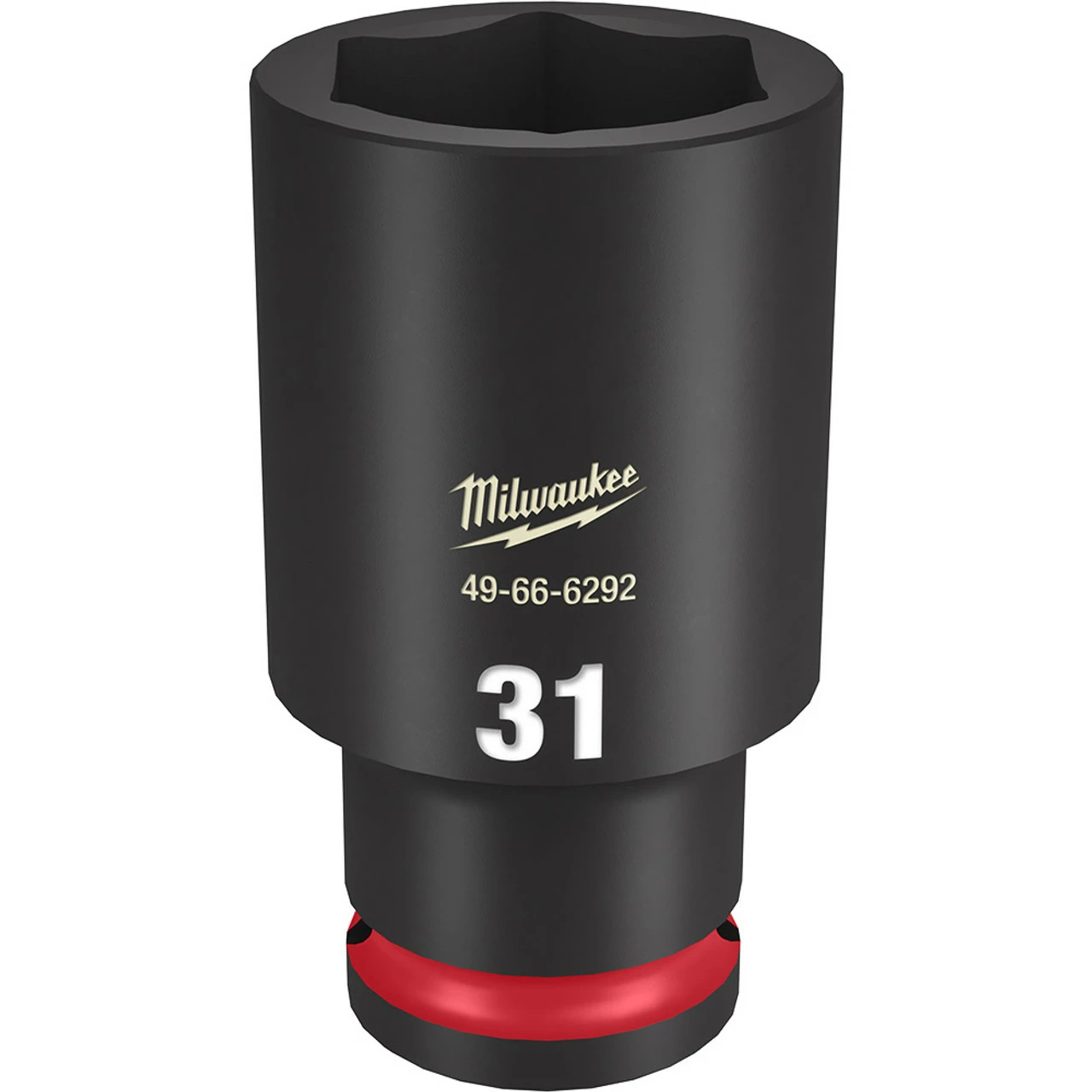 Milwaukee 49-66-6292 SHOCKWAVE Impact Duty 1/2 Drive 31MM Deep 6 Point Socket 3 Milwaukee 49-66-6292 SHOCKWAVE Impact Duty 1/2 Drive 31MM Deep 6 Point Socket