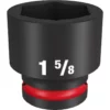 Milwaukee 49-66-6317 SHOCKWAVE Impact Duty 3/4 Drive 1-5/8 Standard 6 Point Socket -GREATLAKESPOWERTOOLS Sales 49 66 6317 36821.1657726920