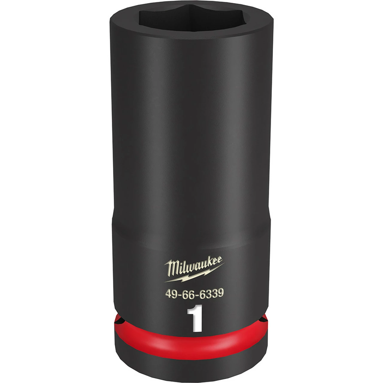 Milwaukee 49-66-6339 SHOCKWAVE Impact Duty 3/4 Drive 1 Deep 6 Point Socket 3 Milwaukee 49-66-6339 SHOCKWAVE Impact Duty 3/4 Drive 1 Deep 6 Point Socket
