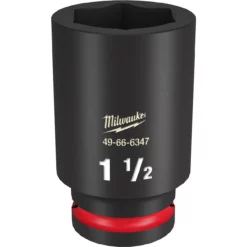 Milwaukee 49-66-6347 SHOCKWAVE Impact Duty 3/4 Drive 1-1/2 Deep 6 Point Socket