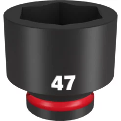 Milwaukee 49-66-6385 SHOCKWAVE Impact Duty 3/4 Drive 47MM Standard 6 Point Socket
