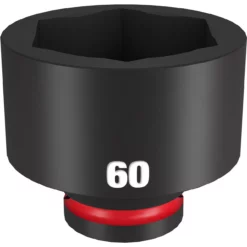 Milwaukee 49-66-6392 SHOCKWAVE Impact Duty 3/4 Drive 60MM Standard 6 Point Socket