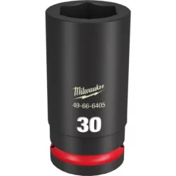 Milwaukee 49-66-6405 SHOCKWAVE Impact Duty 3/4 Drive 30MM Deep 6 Point Socket
