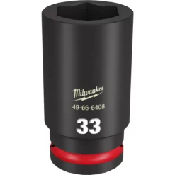 Milwaukee 49-66-6408 SHOCKWAVE Impact Duty 3/4 Drive 33MM Deep 6 Point Socket