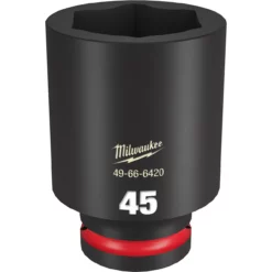 Milwaukee 49-66-6420 SHOCKWAVE Impact Duty 3/4 Drive 45MM Deep 6 Point Socket