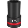 Milwaukee 49-66-6506 SHOCKWAVE Impact Duty 1 Drive 1-1/8 Deep 6 Point Socket -GREATLAKESPOWERTOOLS Sales 49 66 6506 52191.1658164144
