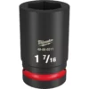 Milwaukee 49-66-6511 SHOCKWAVE Impact Duty 1 Drive 1-7/16 Deep 6 Point Socket 1 Milwaukee 49-66-6511 SHOCKWAVE Impact Duty 1 Drive 1-7/16 Deep 6 Point Socket -GREATLAKESPOWERTOOLS Sales 49 66 6511 31134.1658234501