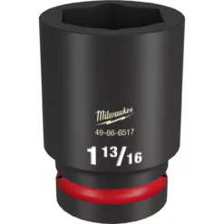 Milwaukee 49-66-6517 SHOCKWAVE Impact Duty 1 Drive 1-13/16 Deep 6 Point Socket
