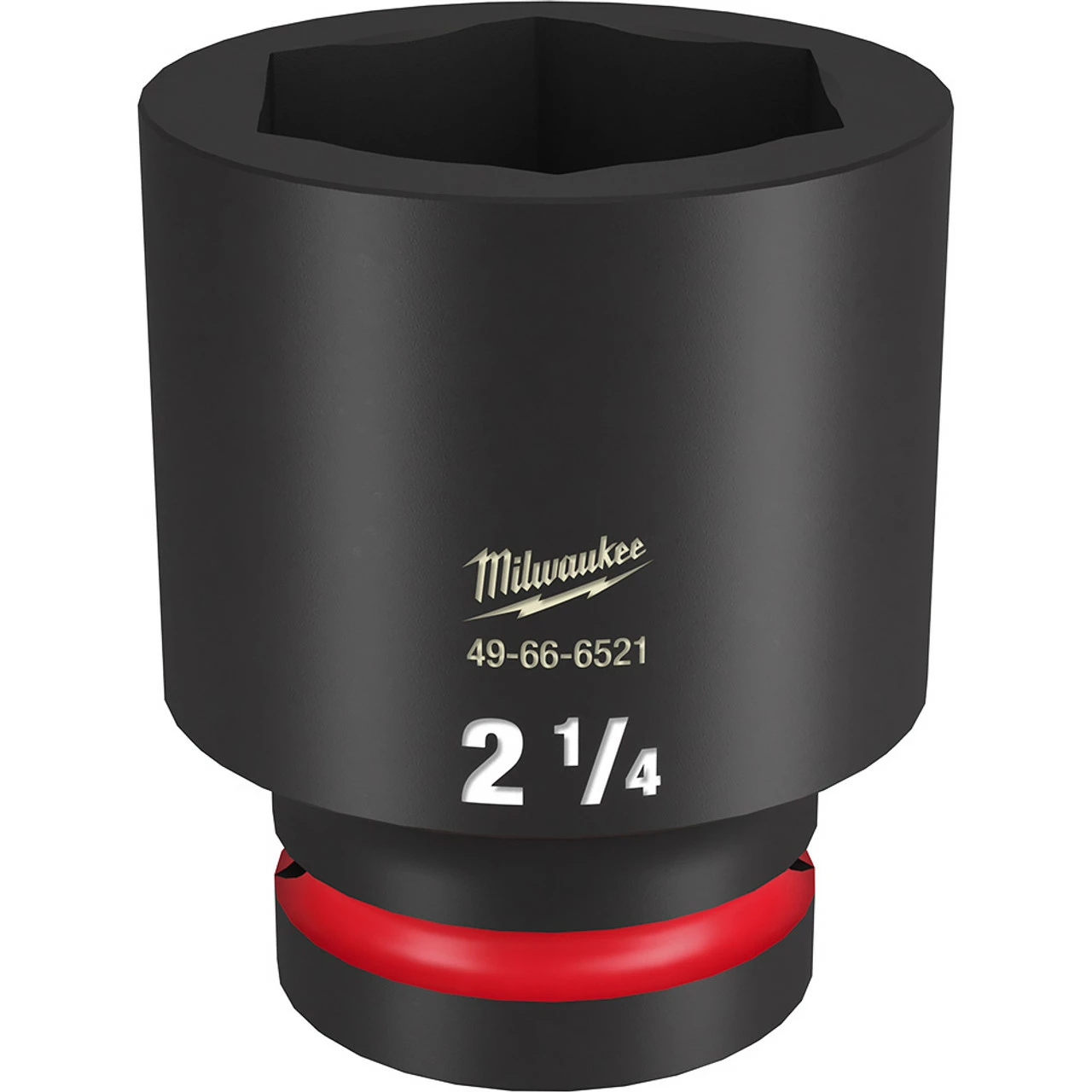 Milwaukee 49-66-6521 SHOCKWAVE Impact Duty 1 Drive 2-1/4 Deep 6 Point Socket 3 Milwaukee 49-66-6521 SHOCKWAVE Impact Duty 1 Drive 2-1/4 Deep 6 Point Socket