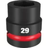 Milwaukee 49-66-6594 SHOCKWAVE Impact Duty 1 Drive 29MM Standard 6 Point Socket