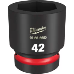 Milwaukee 49-66-6605 SHOCKWAVE Impact Duty 1 Drive 42MM Standard 6 Point Socket