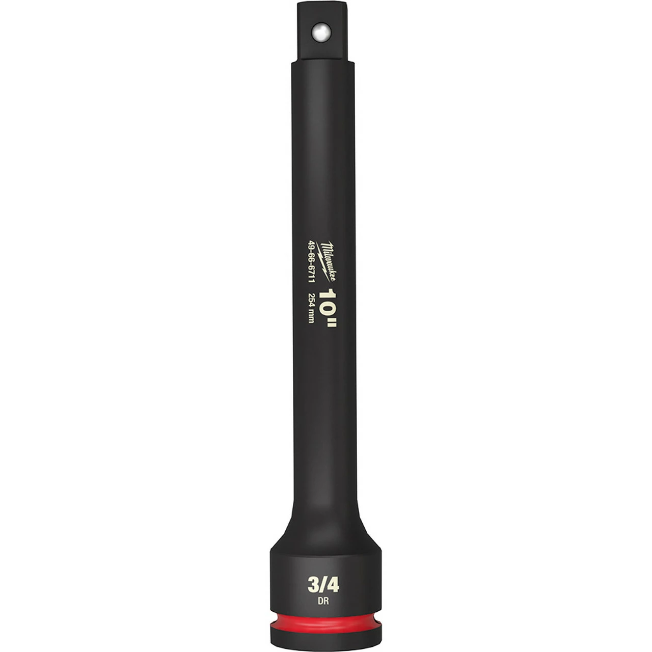 Milwaukee 49-66-6711 SHOCKWAVE Impact Duty 3/4 Drive 10 In. Extension 3 Milwaukee 49-66-6711 SHOCKWAVE Impact Duty 3/4 Drive 10 In. Extension