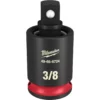 Milwaukee 49-66-6724 SHOCKWAVE Impact Duty Socket 3/8 Drive Univ Joint 1 Milwaukee 49-66-6724 SHOCKWAVE Impact Duty Socket 3/8 Drive Univ Joint -GREATLAKESPOWERTOOLS Sales 49 66 6724 54184.1645818760