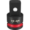Milwaukee 49-66-6726 SHOCKWAVE Impact Duty 1/2 Drive 3/4 Drive Adapter -GREATLAKESPOWERTOOLS Sales 49 66 6726 05995.1659447270