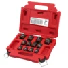 Milwaukee 49-66-7010 12 Pc Impact 1/2 Drive SAE Socket Set -GREATLAKESPOWERTOOLS Sales 49 66 7010 01140.1661346355