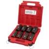 Milwaukee 49-66-7020 8 Pc Impact 3/4 Drive Metric Deep 6 Point Socket Set -GREATLAKESPOWERTOOLS Sales 49 66 7020 88580.1659467029