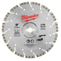 Milwaukee 49-93-7125 9 In. Diamond Universal Segmented Blade