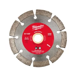 Milwaukee 49-93-7405 4-1/2 In. Tuck Point Segmented Saw Blade