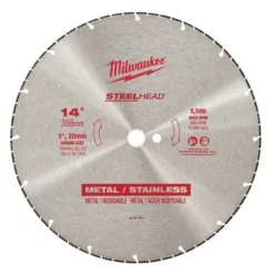Milwaukee 49-93-7840 14 In. STEELHEAD Diamond Cut-Off Blade
