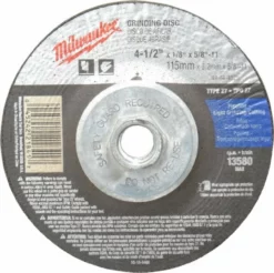 Milwaukee 49-94-4525 4-1/2 In. X 1/8 In. X 5/8-11 In. Grinding Wheel