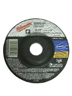 Milwaukee 49-94-4580 4-1/2 X 1/4 X 7/8 Type-27 Grinding Wheel