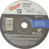 Milwaukee 49-94-7020 7 In. X 1/4 In. X 7/8 In. Grinding Wheel Type 27 -GREATLAKESPOWERTOOLS Sales 49 94 7020 2 78964.1581704283
