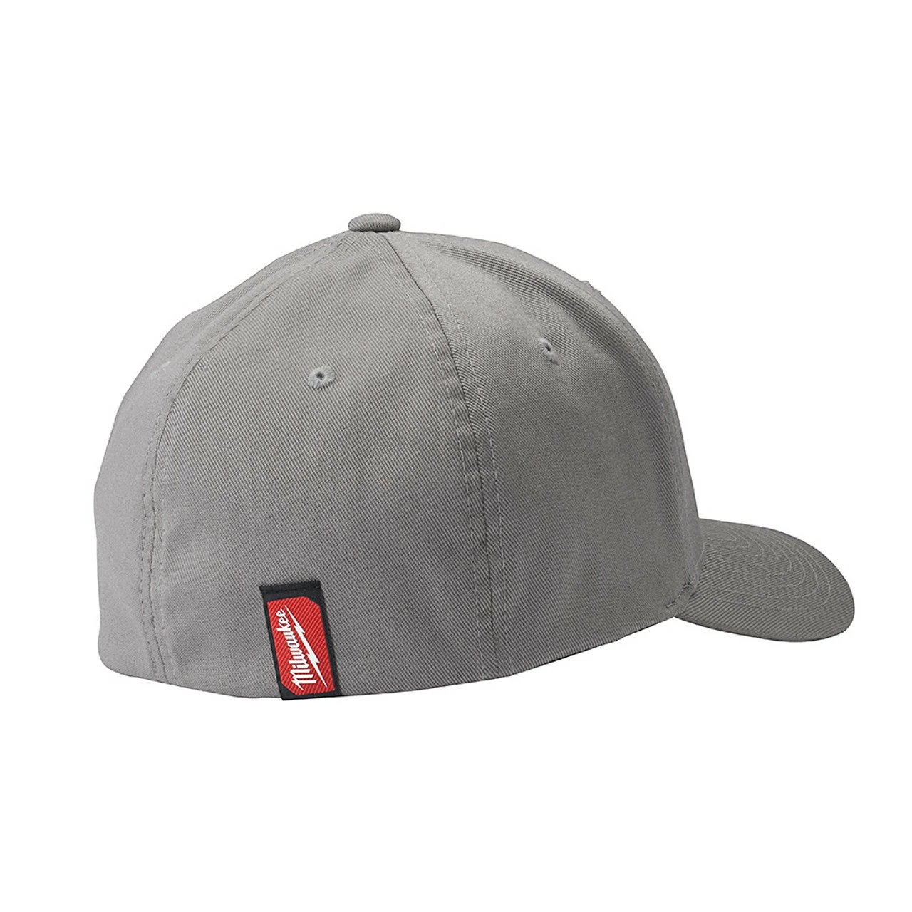 Milwaukee 504G-LXL Gray Fitted Hat L/XL 4 Milwaukee 504G-LXL Gray Fitted Hat L/XL - Image 2