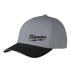 Milwaukee 507DG-LXL WORKSKIN Dark Gray Fitted Hat L/XL