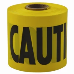 Empire 77-0201 Yellow CAUTION/CUIDADO Barricade Tape 3 In. X 200 Ft.