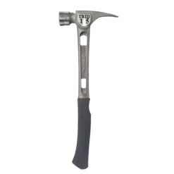 Stiletto TB3MC 15OZ TI-BONE III Titanium Hammer, Milled Face/Curved Handle